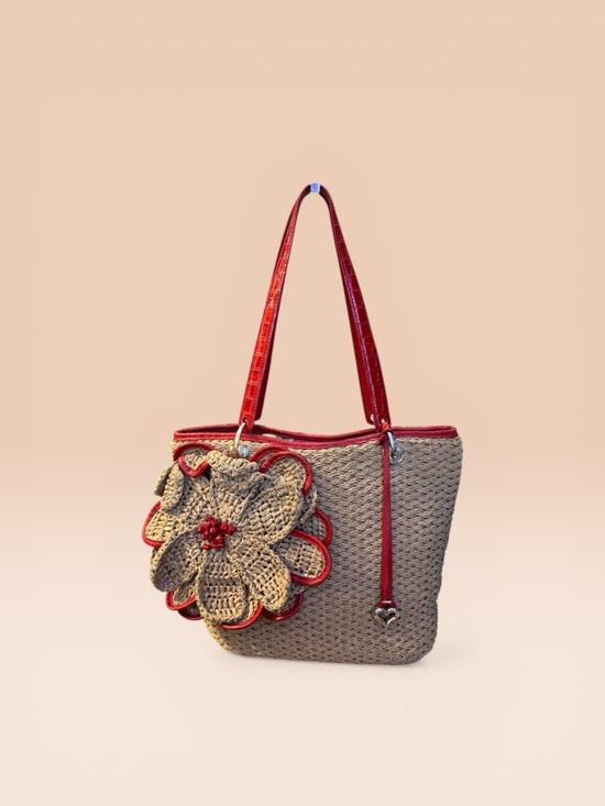 Brighton Handbags - Brighton Patricia Straw Spring Tote